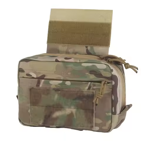 Tactical R-Series Drop GP Pouch 8X5 Inch Crye Style Pouch for JPC FCPC V5 LV119 Chest Rig Plate Carr
