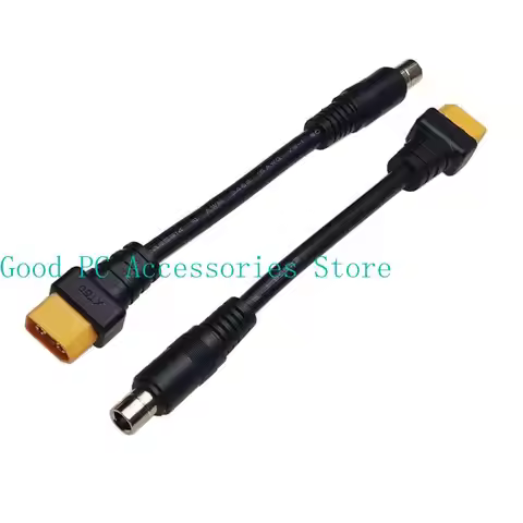 R53C XT60 to 8mm DC8020 Power Adapter Cable 14AWG for Outdoor Energy Solution