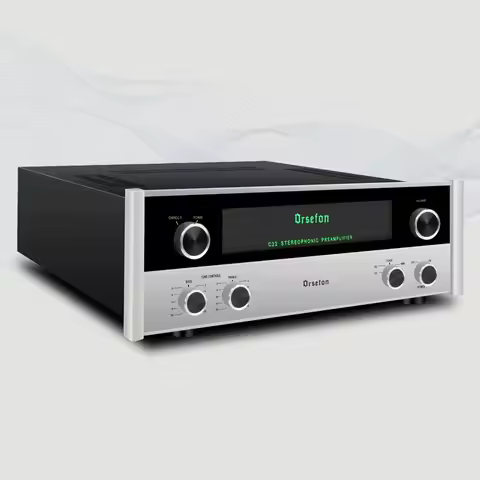 ORSEFON C22 2.0 Channel Pre-amplifier MM MC Phono Vacuum Tube Preamp Newest 1:1 Copy McIntosh