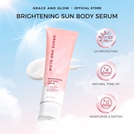 Grace and Glow Brightening Sun Body Serum Lotion Whitening Tone up Cream - For Bright and Smooth Ski