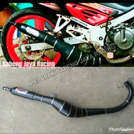 Exhaust suzuki satria 2 stroke RGV 120 RGX 120 Stinger 120 Akira 120 shark ru lscm lumba telo dop