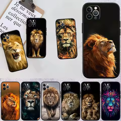 HK4 Animal lion Soft Shell Phone Case for Huawei Mate 20 P Smart+ P20 P30 Lite Pro Y5p Y6p Y6s Y7a Y