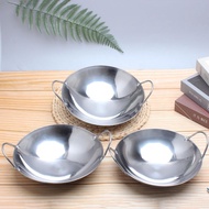 Cod Available Mini Stainless Steel Frying Pan Mini Wok Bar Small Frying Pan Serabi Wok/ Cucur Wok/ |