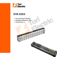 Glass Block Terminal Block TB-2503 25A 3P