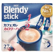 AGF Blendy 咖啡1/2歐蕾 低卡歐蕾  5.4g  27條  1盒