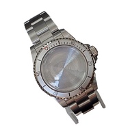 WANSUPYIN 2024 Waterproof 39.5MM Metal Watch Strap Belt Bezel Watch Case Replacement Spare Parts For
