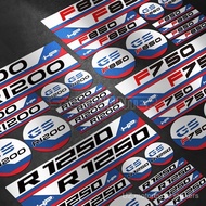 F750 F800 F850GS ADV R1200GS 1250GS Water Bird Reflective Car Sticker Side Box Sticker 25