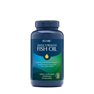 GNC Triple Strength Omega 3 Fish Oil 1000mg - 120 Softgels - Joint, Skin, Eye, and Heart Health