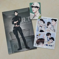 Season Greeting's Calendar 2023 Lezhin Blak Wild Rabbit Team Postcard SG23 BWRT Lezhin Lee Nok TGN T