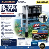 Aquaman Surface Skimmer WP-HF805, Hanging Filter for Hang On 10W, 0.8m, 1000L/H, Integrated, Clear W