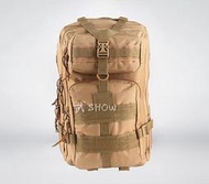 武SHOW 3P 攻擊背包 沙( 槍盒 槍箱 槍袋 槍包 旅遊 登山 烤肉 露營 肩包 書包 背包 後背包 生存遊戲 