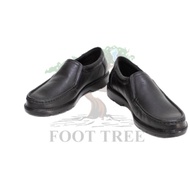 FOOT TREE SKU 903-10 Men Comfort Leather Shoes with Moccasins Front / Nursing Shoes / Slip On
