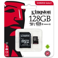 Kingston Select Memory Card 128gb Micro Sd Sdxc 80mb/S Class10 Uhs-I 128g