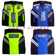 SECURITY VEST, SECURITY VEST, SAFETY VEST, TOURING VEST. vest security hitam