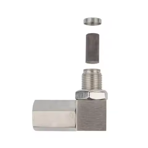 Original M18*1.5 Universal 90 Degree Mini Catalyst O2 Sensor Oxygene With A Catalytic Converter High