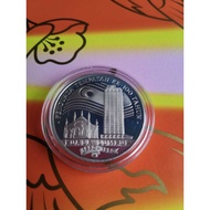 Malaysia Coin - 1990 100th Years Kuala Lumpur 25 Ringgit Proof Silver Coin