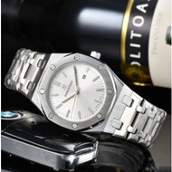 Aibi AP Quartz Steel Band Casual Wrist Watch Fashion Trendy Men's Watch