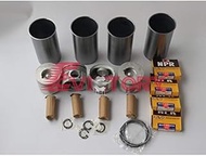 For ISUZU 4BG1-T 4BG1T 4BG1 crankshaft rebuild kit piston cylinder head gasket engine bearing oil pu