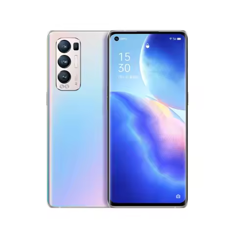oppo Reno5pro+ 5G SmartPhone 90hz refresh rate CPU Snapdragon 865 6.55 inch 50MP+32MP camera used ph
