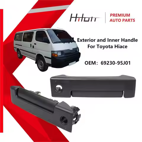 LHD Right Sliding Door Exterior and Inner Handle for Toyota Hiace 1990-2004 69230-95J01;69070-26030;