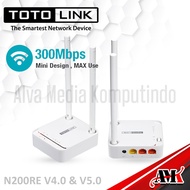 Totolink N200RE Mini Wireless Router N200RE V4.0 & V5.0 / Toto Link N200RE V4 V5 Wifi Router 2 Anten