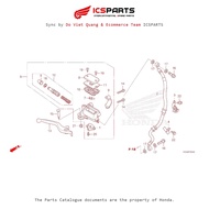 Front Brake Main Cylinder (F-5-A) HONDA Pcx 125 K35A (Ww125E) (2013) Parts Catalogue