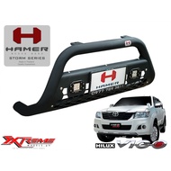 Toyota Hilux Vigo / Fortuner 2005-2014 HAMER NUDGE BAR / Bull Bar FRONT Bumper HARD STEEL