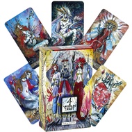 Ready Stocks Revelation of the Universe 4 Worlds Tarot Four Worlds Tarot Anime Dark Style Fantasy Ta