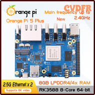 CVDFR Orange Pi 5 Plus 8GB RK3588 LPDDR4คอมพิวเตอร์ขนาดเล็ก PCIe M.2 M-KEY คอมพิวเตอร์บอร์ดเดี่ยวเรี