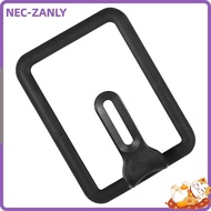NEC-ZANLY Pot Cover, Visible Rectangle Skillet Lid, Replacement Thickened Standable 13 * 18cm/15 * 1