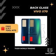 TigerWorld VIVO X70 Back glass/battery cover/battery housing/back cover battery housing