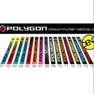 Polygon Limited Edtion Downtube Decal Sticker