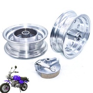 Front wheel hub and Rear wheel hub with Drum Brake hub for   Mini Trail Bike monkey DAX Z50A Z50R Z50J Z110 Z125