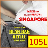 [HIGH QUALITY] Bean Bag Refill and Filler Beads - 105 litres
