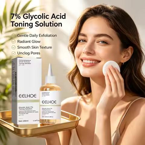 Glycolic Acid 7% Toning Solution Ordinary Acne Remover Lifting Firming Wrinkles Glowing Facial Skin 