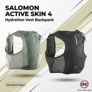 SALOMON Hydration Vest Backpack ACTIVE SKIN 4 Set (with flasks) [Direct from Japan]