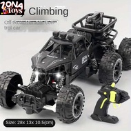 4WD Remote Control Car Toy 6 Wheels RC Offroad Rock Alloy Climbing Car Toy Alloy Material RC Climber