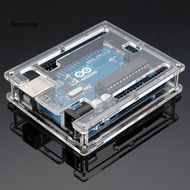 Transparent Acrylic Case Cover Shell Enclosure Computer Box for Arduino UNO R3