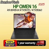 2025 HP OMEN 16 Gaming Laptop R9 8945HX RTX5070 / RTX5060 16" 2.5K 240Hz HP Gaming Laptop HP OMEN 16
