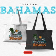 Discountgedegedean Bahamas Souvenir Tote Bags Bahamas Blacu Tote Bags with Velcro