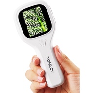 TOMLOV P10 Handheld Microscope Evo กล้องจุลทรรศน์มือถือ 2 "IPS 20X เหรียญ / อัญมณี / STEM เหรียญ Win