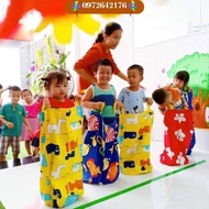 Burlap bag Size M Size 50cm x 70cm Jumping bag Burlap bag for children