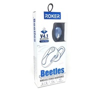 Handsfree Bluetooth Roker Beetles Rb05 Bluetooth V4.1 Headset Earphone