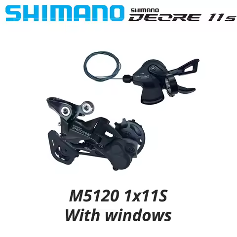SHIMANO DEORE M5100 11S Derailleur SHADOW RD-M5100 SGS 1x11S SL-M5100-R RD-M5120 11 Speed Mountain B