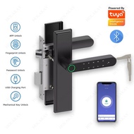Single sided Digital Gate Lock | HDB Metal Gate Digital Lock Fingerprint Passcode BLE Smartphone App Mechanical