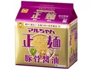 東洋 MARUCHAN 正麵 豚骨醬油 5入