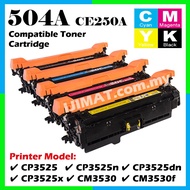 CE250X CE250A CE251A CE252A CE253A Compatible Toner HP 504A 504 Laserjet CP3525 CP3525N CP3525dn CP3