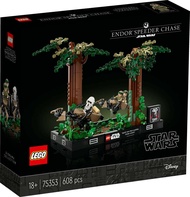 LEGO 75353 Star Wars Endor™ Speeder Chase Diorama Đồ Chơi Lắp Ráp lego Hoàn toàn mới và chính hãng