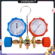 R134A Aircon Manifold Gauge Freon Pressure Gauge AC Manifold Gauge Set