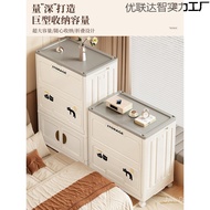 Clothing Free-Installation Wheeled Storage Cabinet Flip Storage Cabinet Household Quilt Storage Box 
